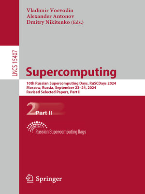 cover image of Supercomputing